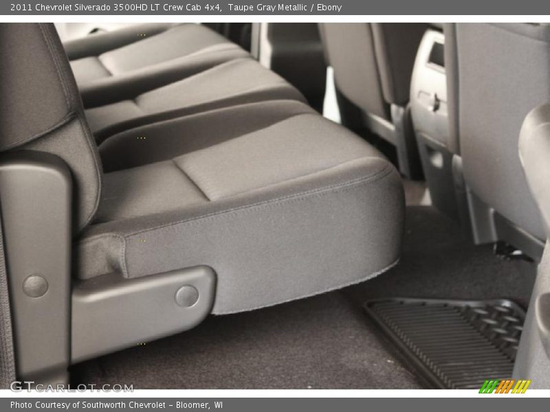 Taupe Gray Metallic / Ebony 2011 Chevrolet Silverado 3500HD LT Crew Cab 4x4