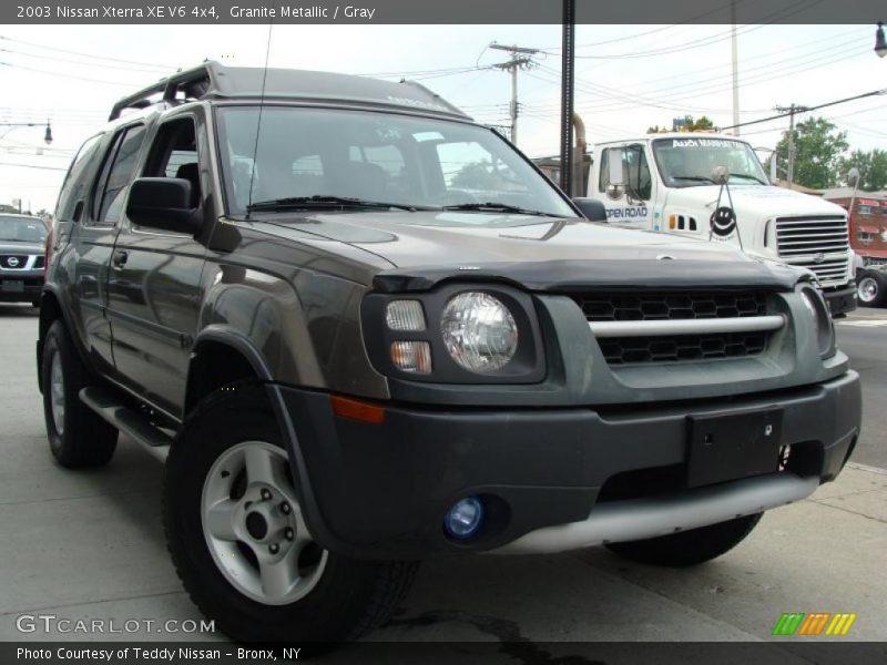 Granite Metallic / Gray 2003 Nissan Xterra XE V6 4x4