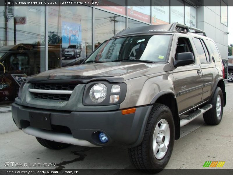 Granite Metallic / Gray 2003 Nissan Xterra XE V6 4x4