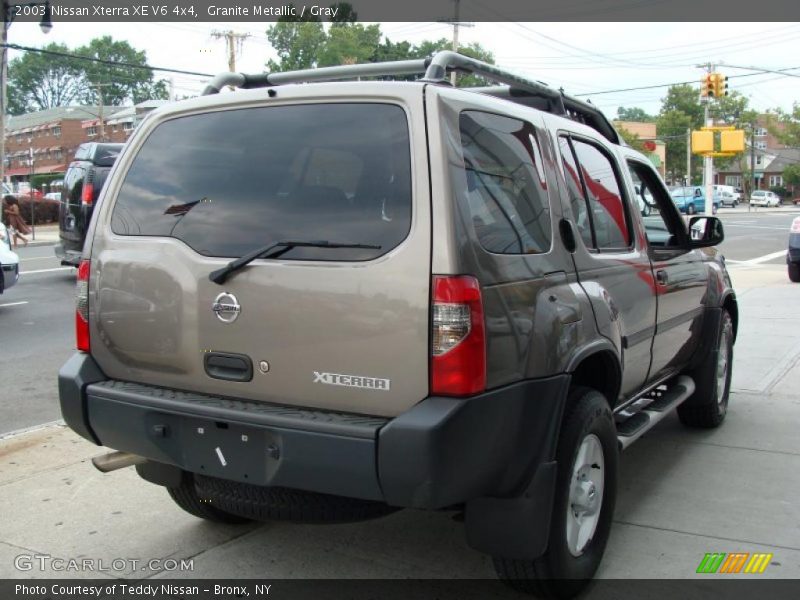 Granite Metallic / Gray 2003 Nissan Xterra XE V6 4x4
