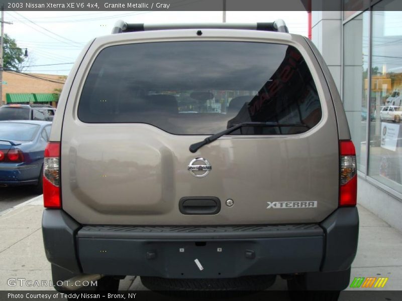 Granite Metallic / Gray 2003 Nissan Xterra XE V6 4x4
