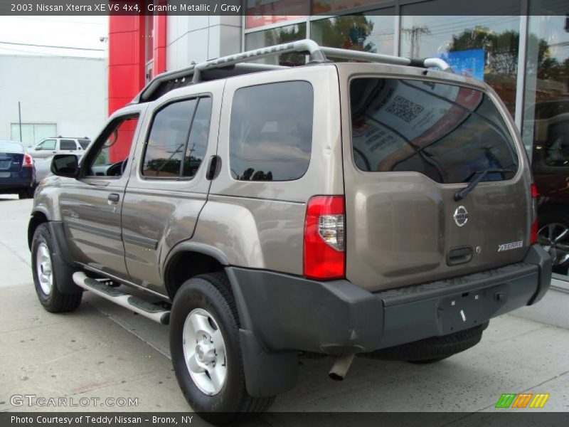 Granite Metallic / Gray 2003 Nissan Xterra XE V6 4x4
