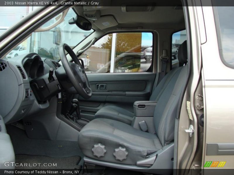Granite Metallic / Gray 2003 Nissan Xterra XE V6 4x4