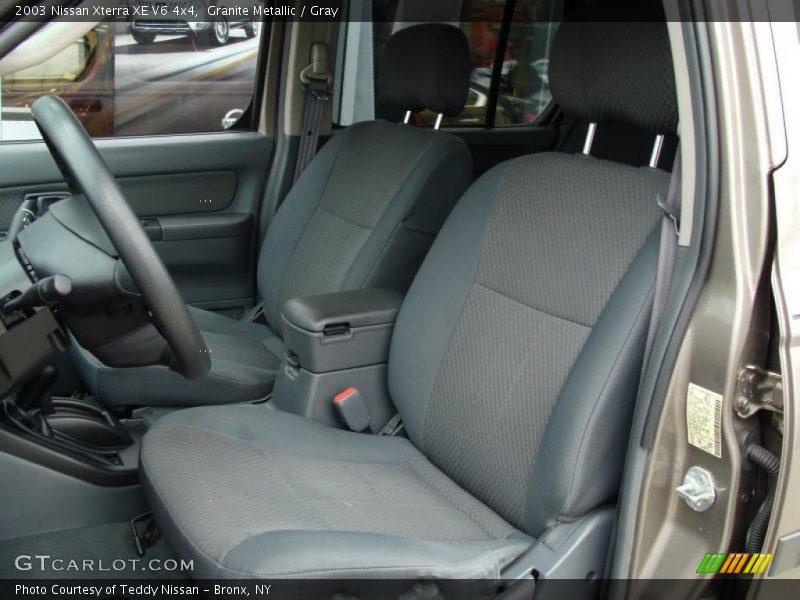Granite Metallic / Gray 2003 Nissan Xterra XE V6 4x4