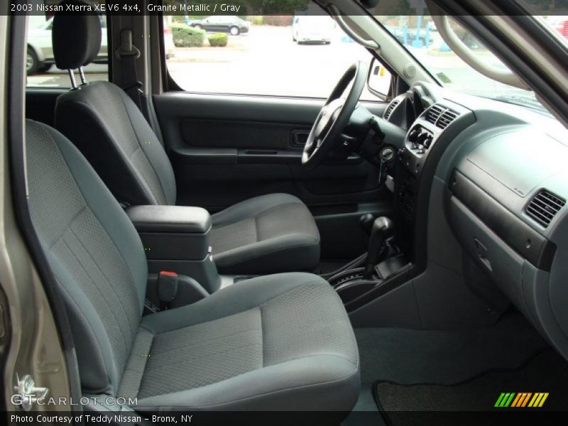 Granite Metallic / Gray 2003 Nissan Xterra XE V6 4x4