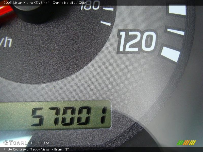 Granite Metallic / Gray 2003 Nissan Xterra XE V6 4x4