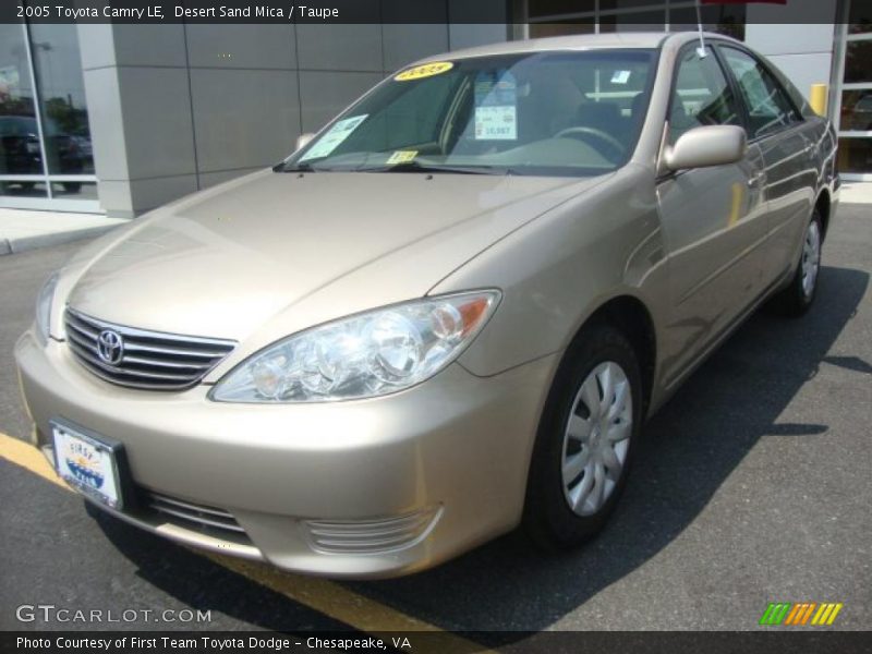 Desert Sand Mica / Taupe 2005 Toyota Camry LE