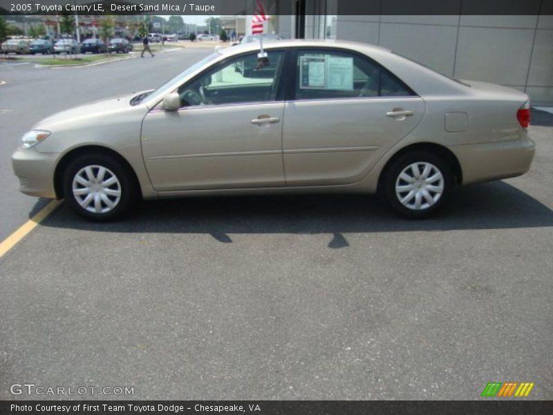 Desert Sand Mica / Taupe 2005 Toyota Camry LE