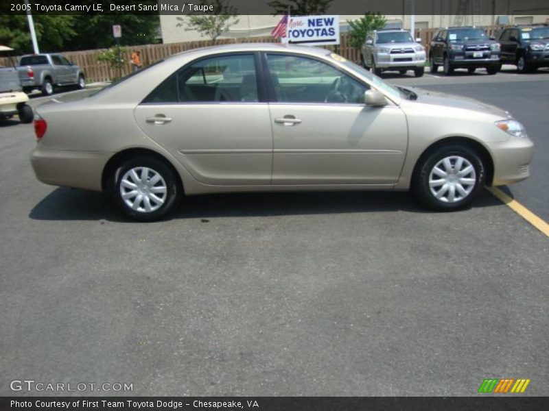 Desert Sand Mica / Taupe 2005 Toyota Camry LE