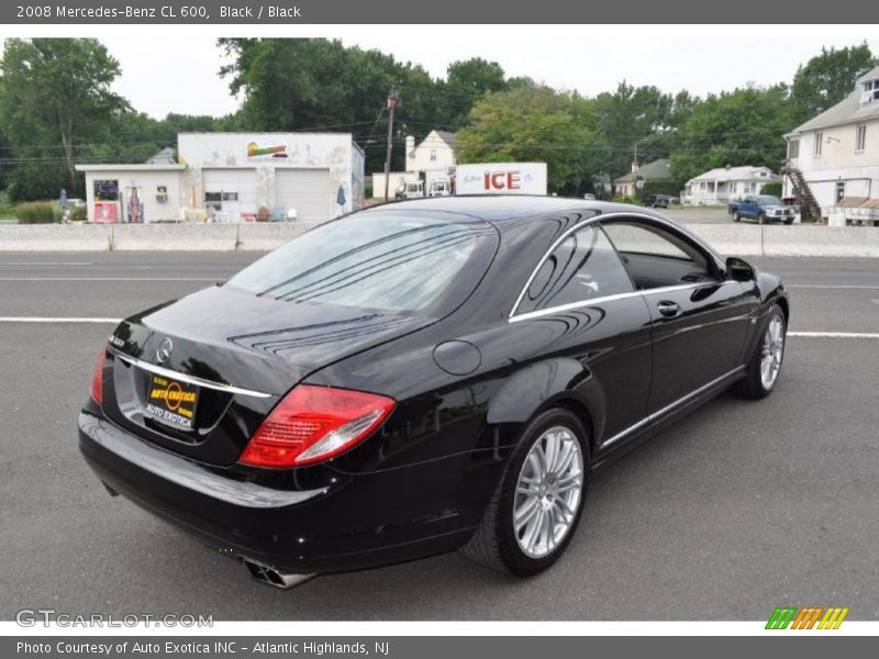 Black / Black 2008 Mercedes-Benz CL 600