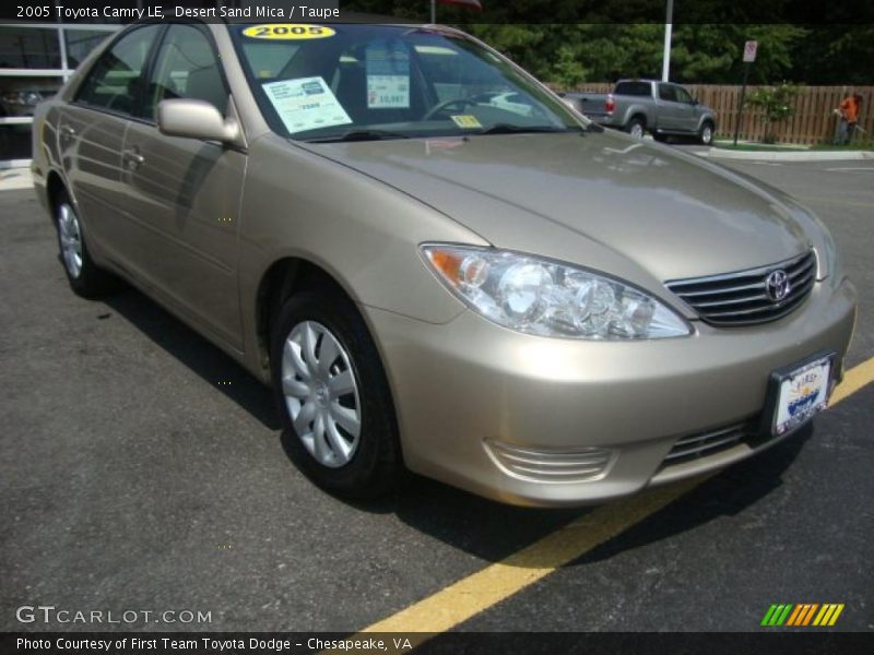 Desert Sand Mica / Taupe 2005 Toyota Camry LE