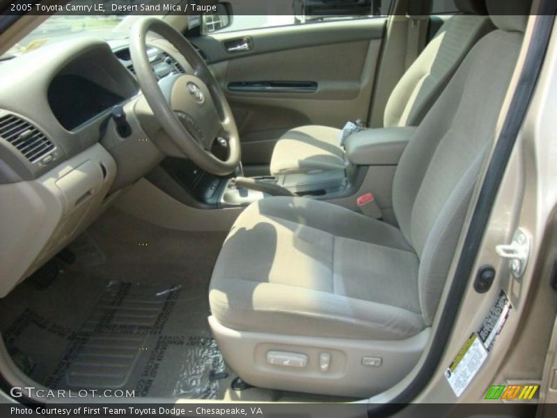 Desert Sand Mica / Taupe 2005 Toyota Camry LE