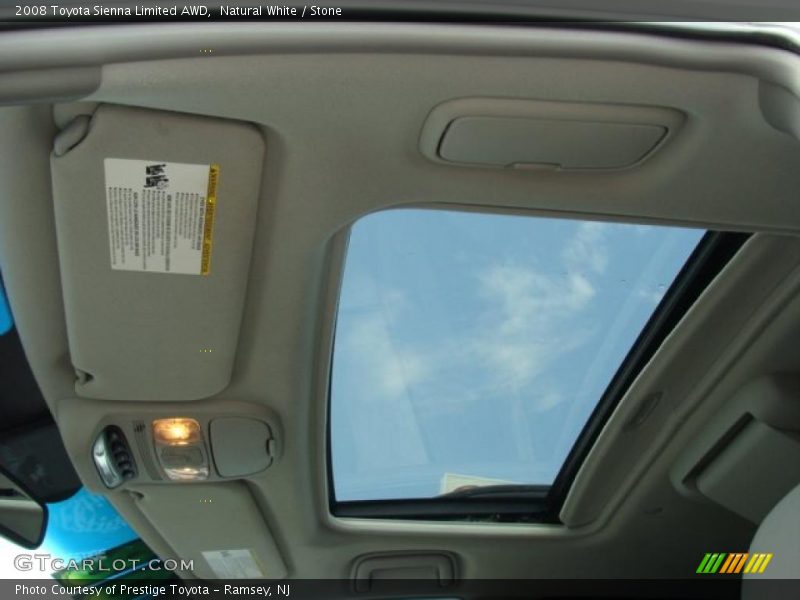 Natural White / Stone 2008 Toyota Sienna Limited AWD