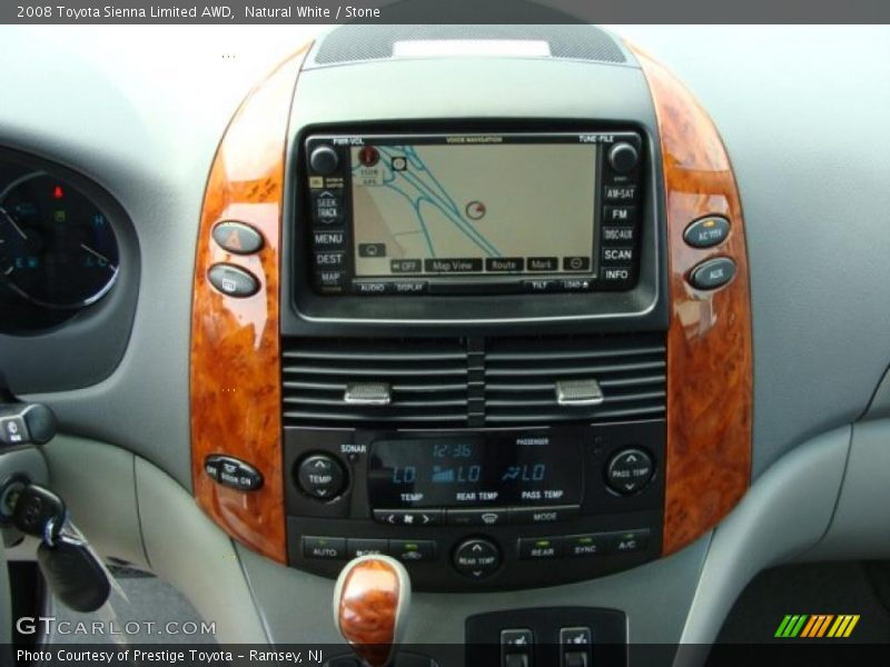 Natural White / Stone 2008 Toyota Sienna Limited AWD