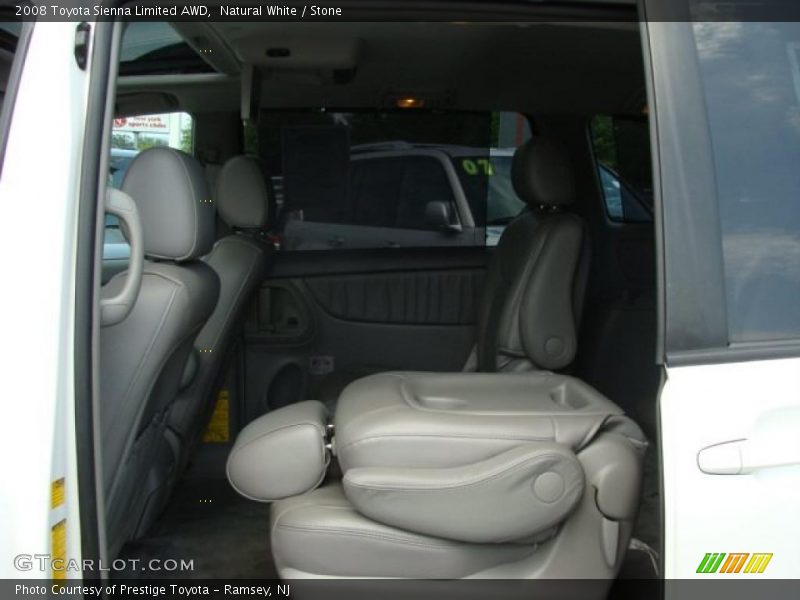 Natural White / Stone 2008 Toyota Sienna Limited AWD