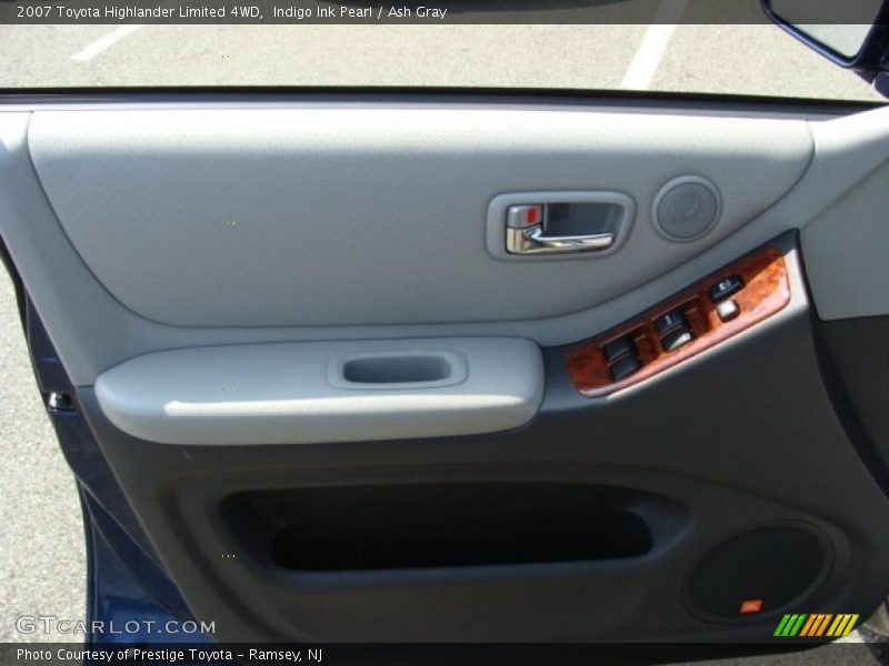 Indigo Ink Pearl / Ash Gray 2007 Toyota Highlander Limited 4WD