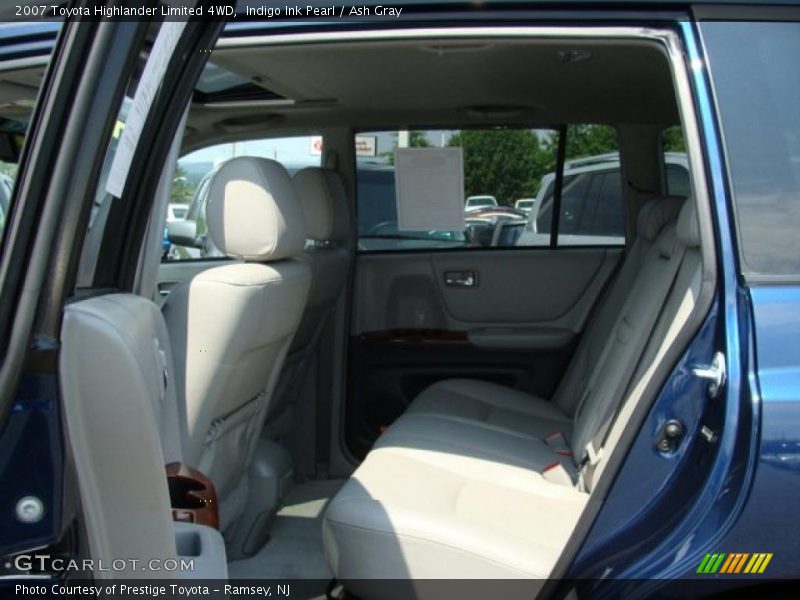 Indigo Ink Pearl / Ash Gray 2007 Toyota Highlander Limited 4WD