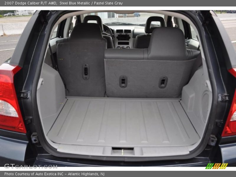 Steel Blue Metallic / Pastel Slate Gray 2007 Dodge Caliber R/T AWD