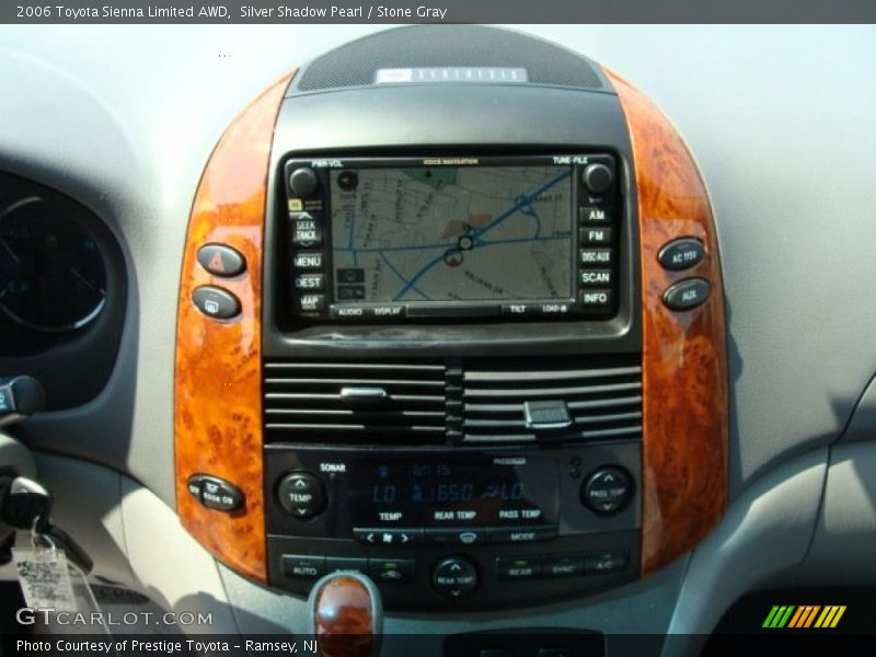 Silver Shadow Pearl / Stone Gray 2006 Toyota Sienna Limited AWD