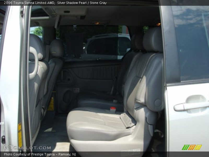 Silver Shadow Pearl / Stone Gray 2006 Toyota Sienna Limited AWD
