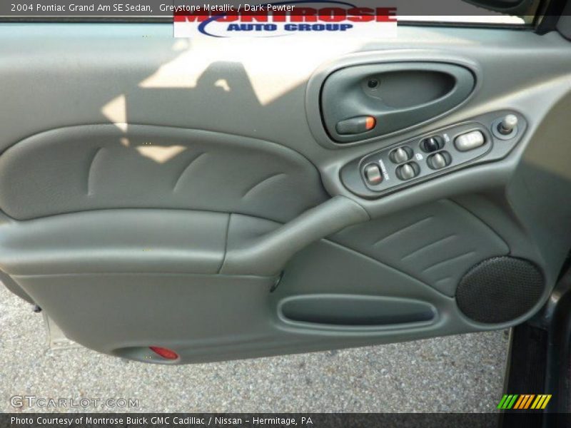 Greystone Metallic / Dark Pewter 2004 Pontiac Grand Am SE Sedan