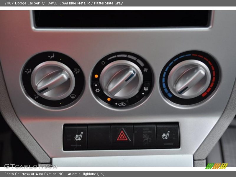 Steel Blue Metallic / Pastel Slate Gray 2007 Dodge Caliber R/T AWD