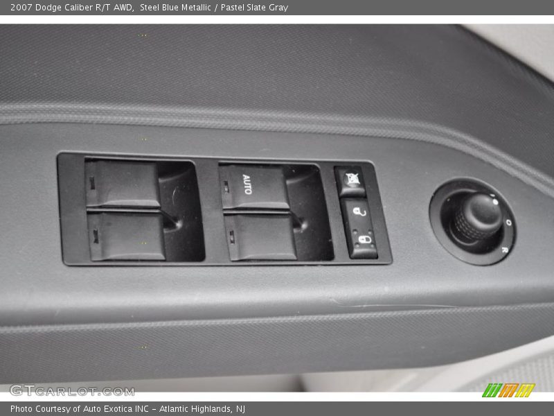 Steel Blue Metallic / Pastel Slate Gray 2007 Dodge Caliber R/T AWD