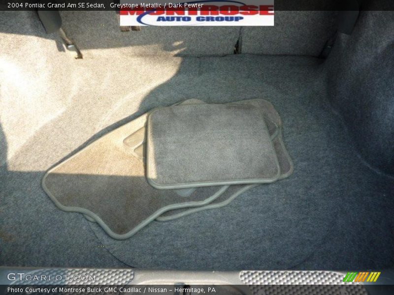 Greystone Metallic / Dark Pewter 2004 Pontiac Grand Am SE Sedan
