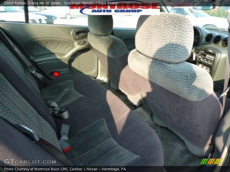 Greystone Metallic / Dark Pewter 2004 Pontiac Grand Am SE Sedan