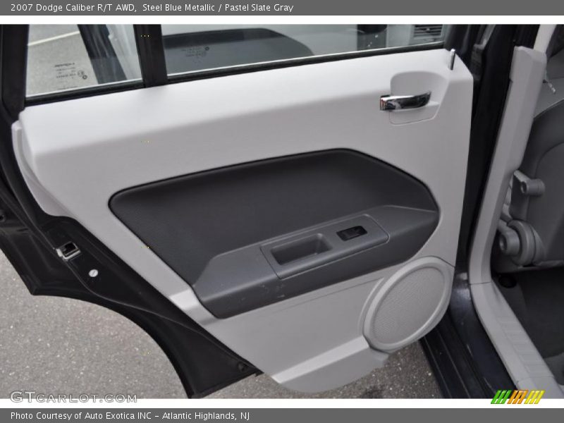 Steel Blue Metallic / Pastel Slate Gray 2007 Dodge Caliber R/T AWD
