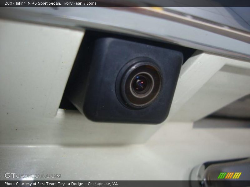 Ivory Pearl / Stone 2007 Infiniti M 45 Sport Sedan