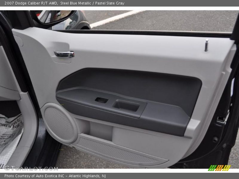 Steel Blue Metallic / Pastel Slate Gray 2007 Dodge Caliber R/T AWD