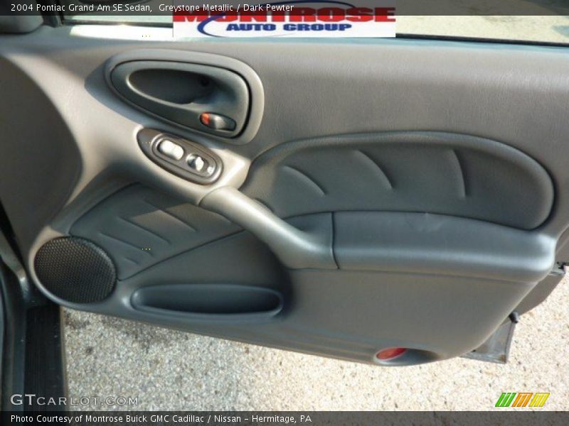 Greystone Metallic / Dark Pewter 2004 Pontiac Grand Am SE Sedan