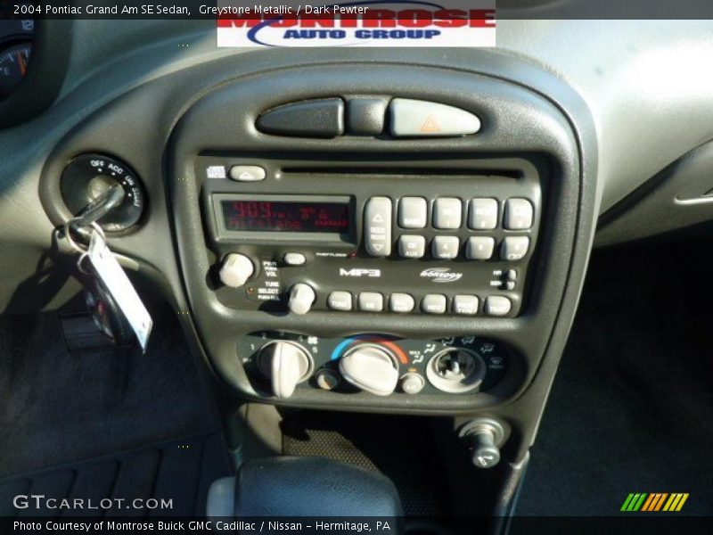 Greystone Metallic / Dark Pewter 2004 Pontiac Grand Am SE Sedan