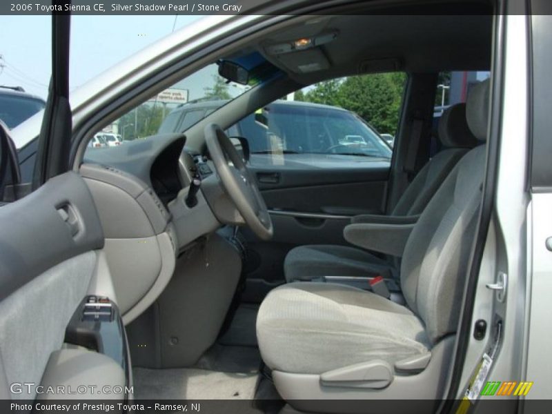 Silver Shadow Pearl / Stone Gray 2006 Toyota Sienna CE