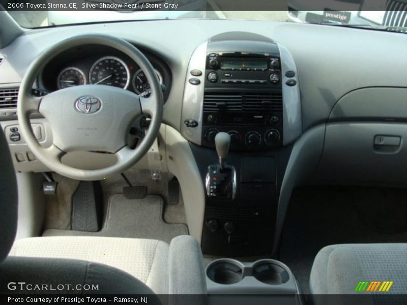 Silver Shadow Pearl / Stone Gray 2006 Toyota Sienna CE