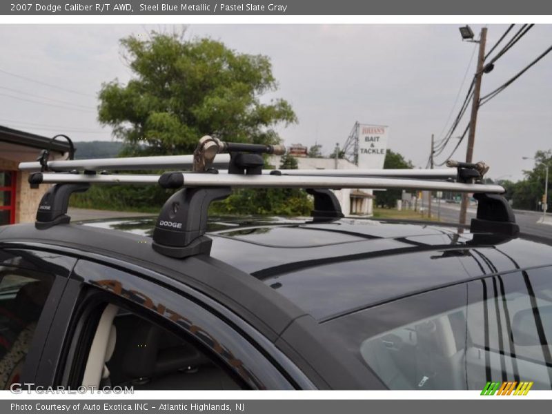 Steel Blue Metallic / Pastel Slate Gray 2007 Dodge Caliber R/T AWD
