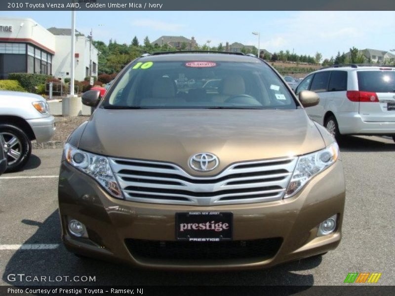 Golden Umber Mica / Ivory 2010 Toyota Venza AWD