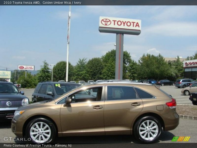 Golden Umber Mica / Ivory 2010 Toyota Venza AWD