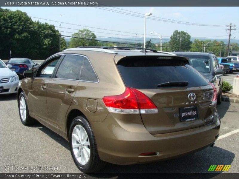 Golden Umber Mica / Ivory 2010 Toyota Venza AWD