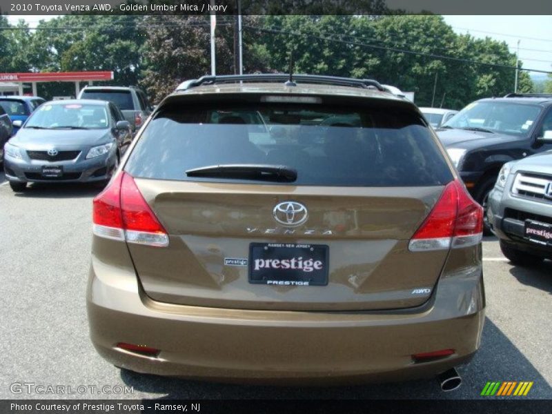 Golden Umber Mica / Ivory 2010 Toyota Venza AWD