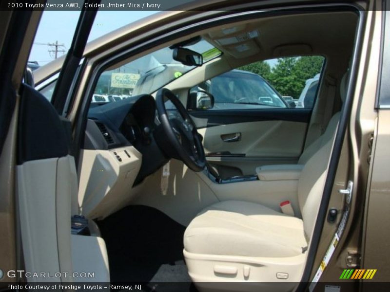 Golden Umber Mica / Ivory 2010 Toyota Venza AWD