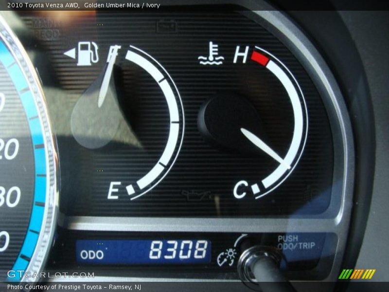 Golden Umber Mica / Ivory 2010 Toyota Venza AWD