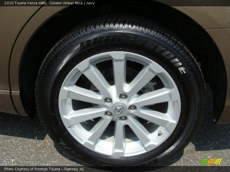 Golden Umber Mica / Ivory 2010 Toyota Venza AWD
