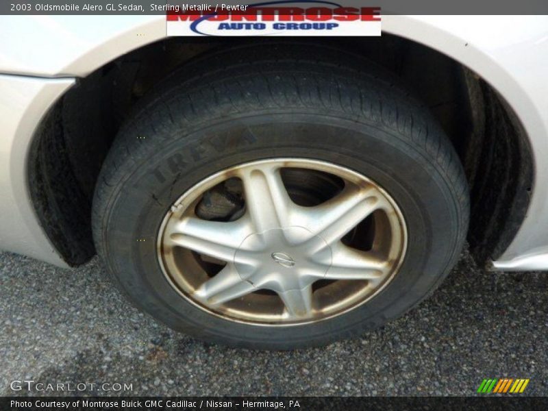 Sterling Metallic / Pewter 2003 Oldsmobile Alero GL Sedan