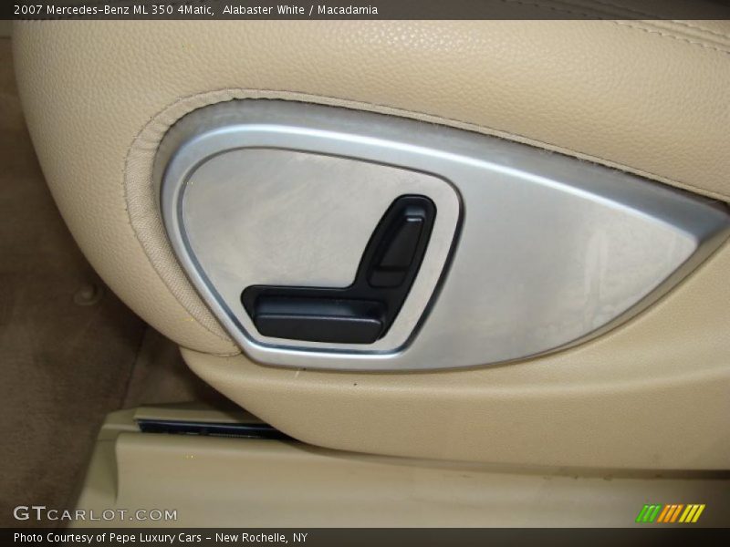 Alabaster White / Macadamia 2007 Mercedes-Benz ML 350 4Matic