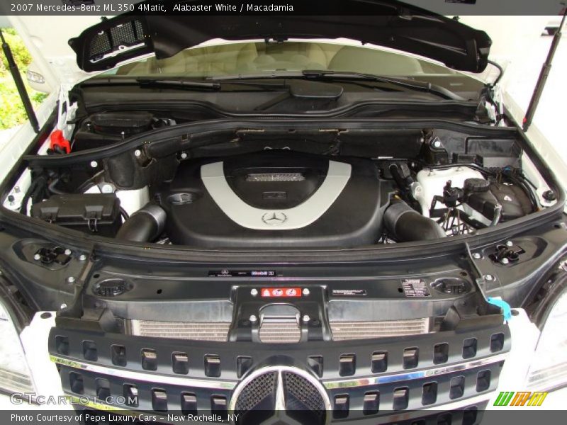 Alabaster White / Macadamia 2007 Mercedes-Benz ML 350 4Matic