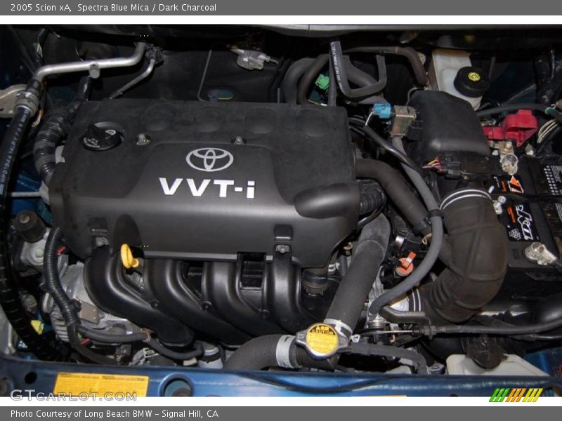 Spectra Blue Mica / Dark Charcoal 2005 Scion xA