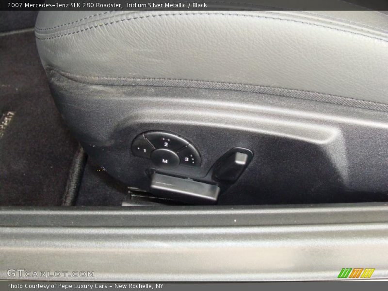 Iridium Silver Metallic / Black 2007 Mercedes-Benz SLK 280 Roadster