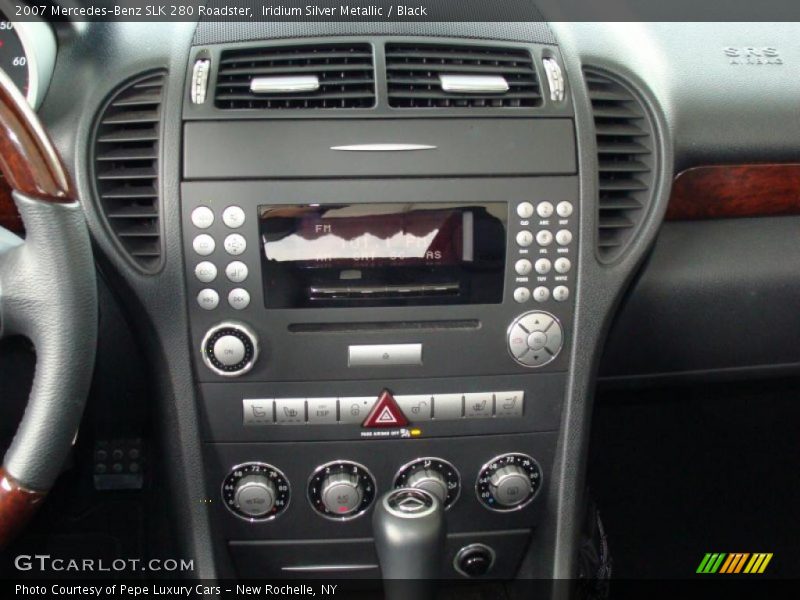 Iridium Silver Metallic / Black 2007 Mercedes-Benz SLK 280 Roadster